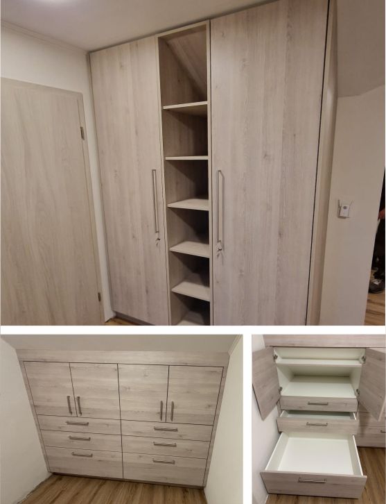 Einbauschrank Dachschräge